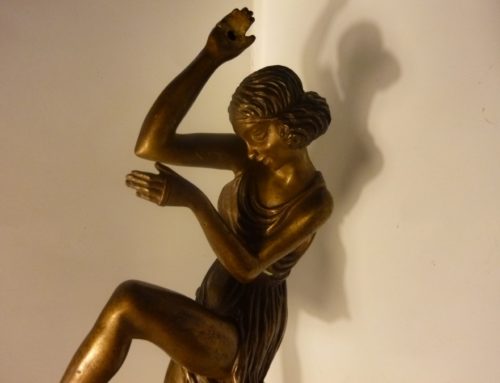 Le Faguays Sculpture Bronze Art Déco signée