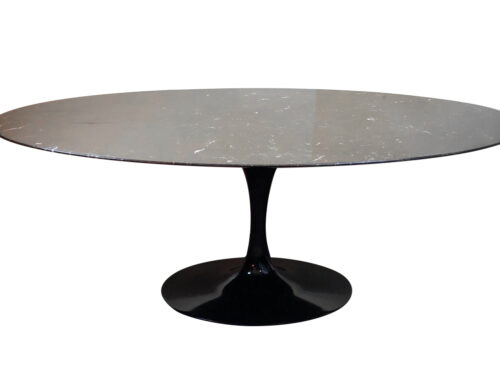 TABLE KNOLL OVALE Eero Saarinen marbre noir